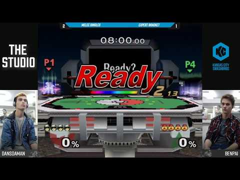The Studio #2 SSBM - Dansdaman (Sheik) Vs. Benpai (C. Falcon) - Expert Bracket