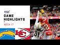 Chargers vs. Chiefs Week 17 Highlights | NFL 2019