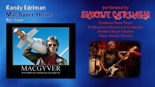 Simone Carnaghi performing Randy Edelman - Mac Gyver theme (Bass cover)