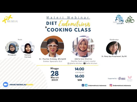 , title : 'Diet Endometriosis & Cooking Class'