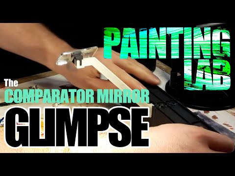 Why Artist Tomas Georgeson designed the ideal 'Comparator Mirror' - A PAINTING LAB UPDATE