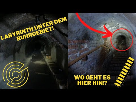 LOSTPLACE // The STOLLENBUNKER // labyrinth found under a city in the Ruhr area 😱🔦 !