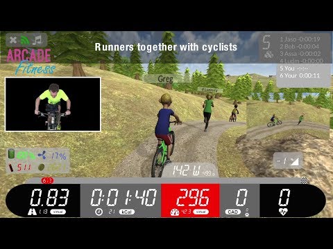 Arcade Fitness, Indoor Cycling Video