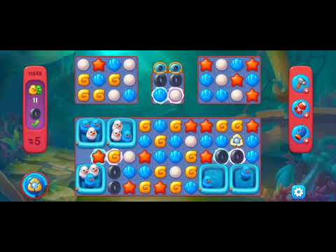 Fishdom Hard Level 11648 ( with Double Lightning Booster) @choraelmin