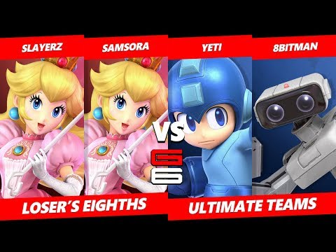Genesis 6 SSBU Teams - SlayerZ & Samsora VS Yeti & 8BitMan - Smash Ultimate Teams L8