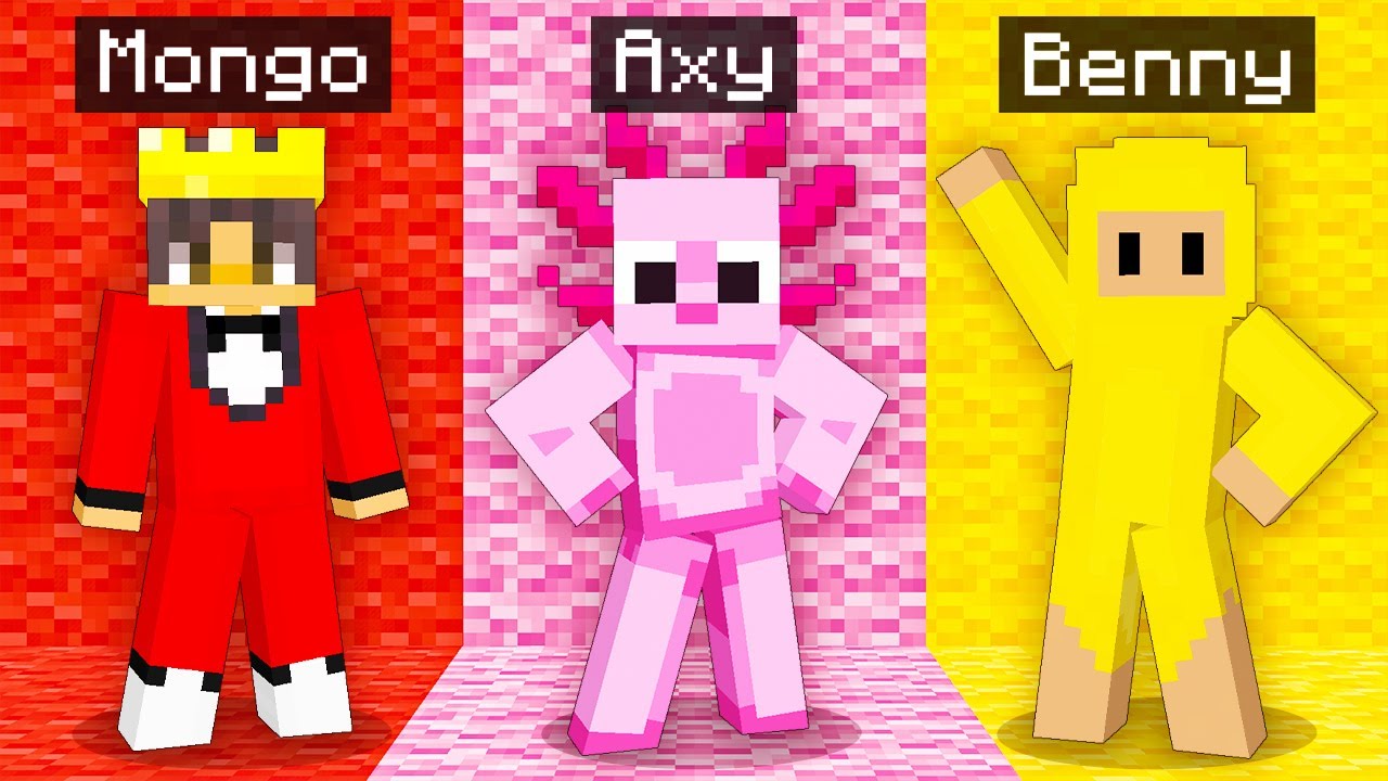 ONE COLOR Hide and Seek in Minecraft Prop Hunt!