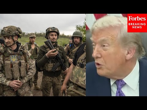 Video | Trump Asked About US Involvement In Ukraine Peacekeeping Force: 'Does That Commitment Still Stand?'