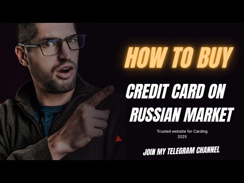 How To Buy Credit Card On Russian Market Trusted Website for Carding 2025