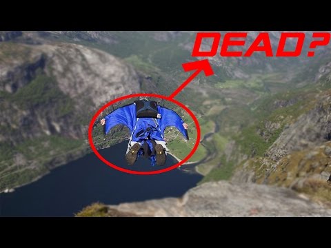 WINGSUIT DEATH ON 3000FT DROP! CAPTURED ON GOPRO