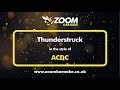 AC/DC - Thunderstruck - Karaoke Version from Zoom Karaoke