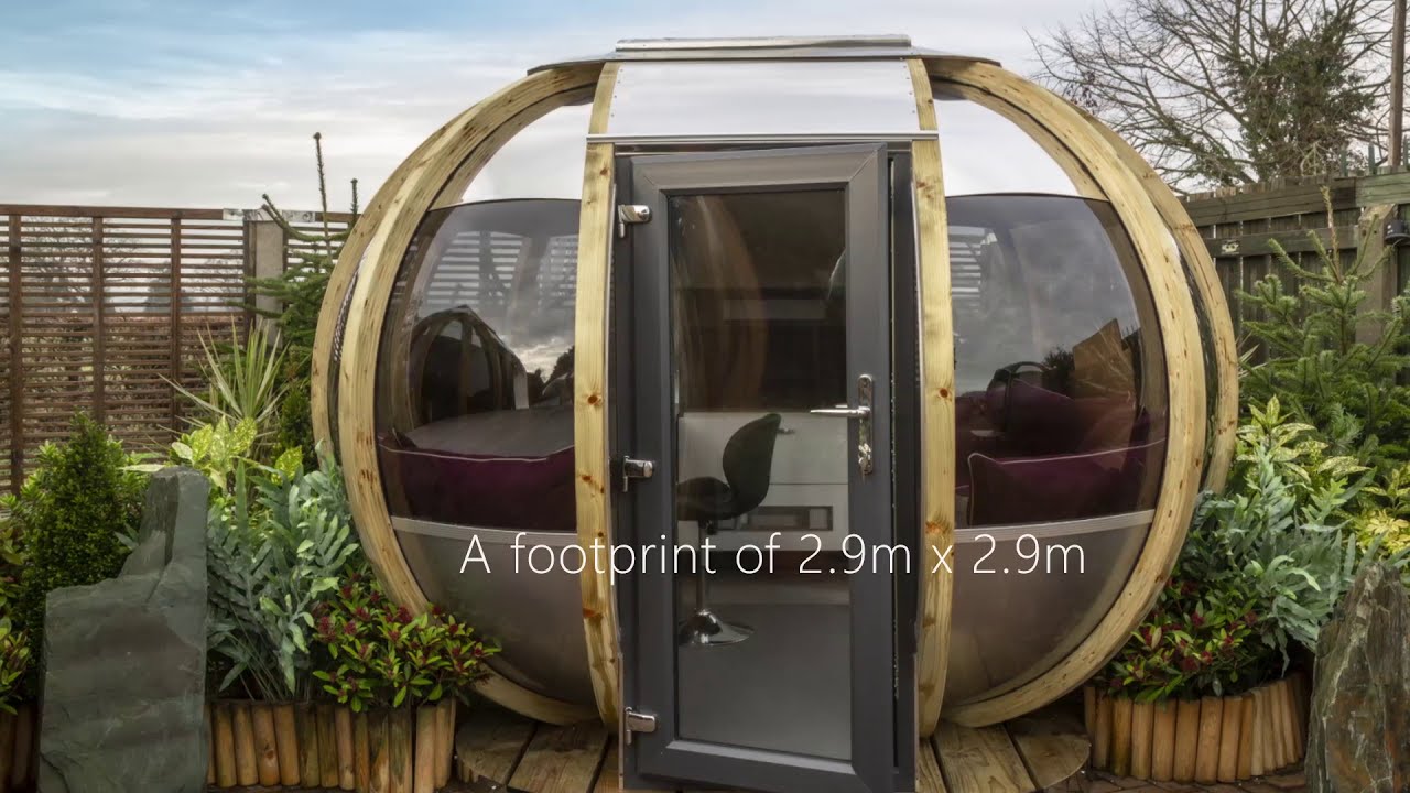 Ornate Garden Medium Summerhouse Garden Pod