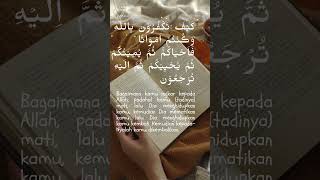 Download lagu Al-Baqarah Ayat 28, Allah Mahakuasa menghidupkan dan mematikan mp3