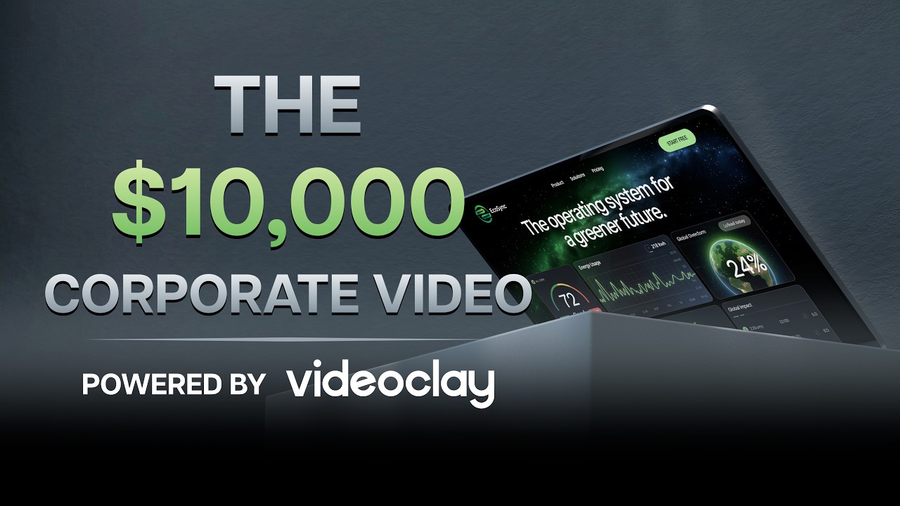Stop Rebuilding Corporate Videos | Scalable SaaS Motion Design System (videoclay Demo)