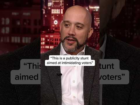 'This is a publicity stunt aimed at intimidating voters'