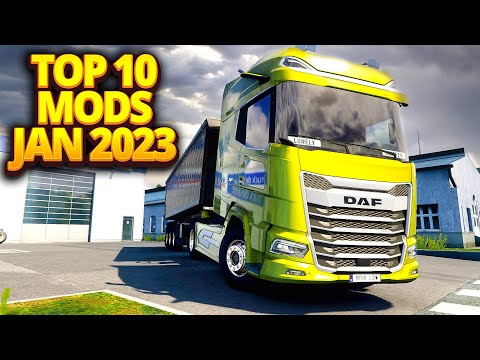 Top 10 Mods For ETS2 1.46 - JANUARY 2023 (Season 1) | ETS2 1.46 MODS