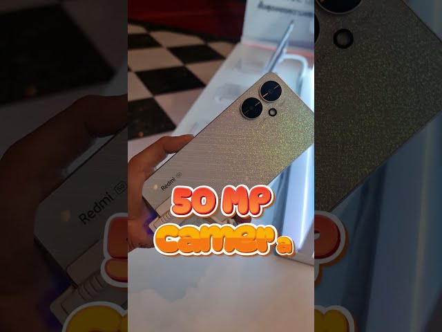   จับเครื่องสมาร์ทโฟน 5G ราคาประหยัด Redmi 13C 5G