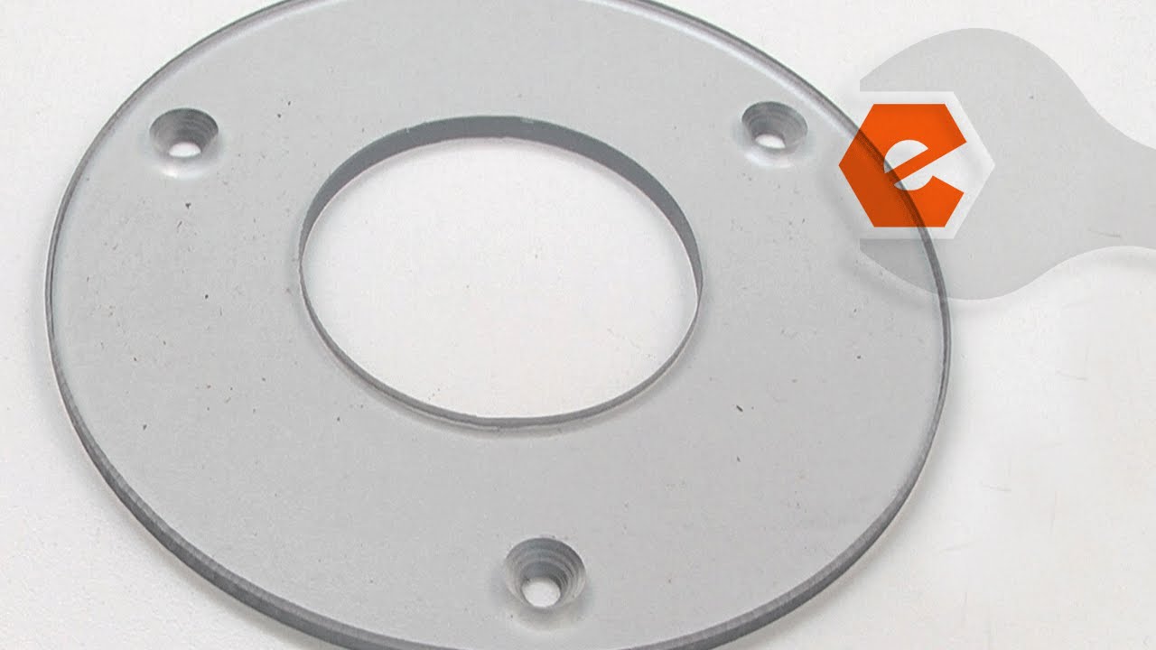 Replacing your Porter Cable Router ROUTER SUB BASE