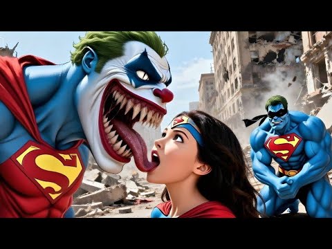 Unexpected Team-up💔 A Dramatic Fight Against Joker & Hulk| Full AI Cinematic Story🔥