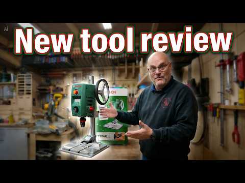 The Bosch PD40 Pillar Drill Unboxing. Whats It Like?
