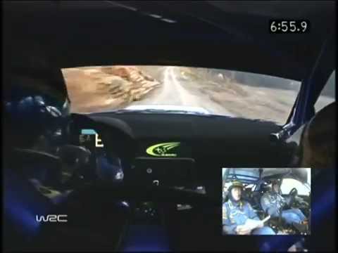 WRC Onboard Tommi Mäkinen Great Britain 2003 SS10 Crychan 2
