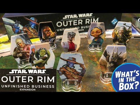 Star Wars: Outer Rim UNFINISHED BUSINESS Expansion Unboxing