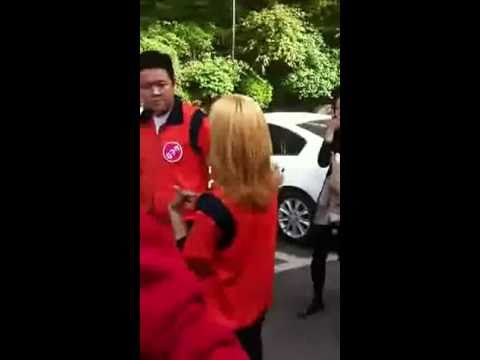 [fancam] 110503 f(x) Luna at  'On Your Command, Sir!' recording