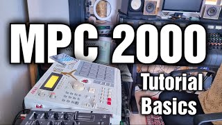 Video thumbnail for Akai mpc 2000 - Sample Tutorial For Beginners | how to sample by Tommy Vamoz