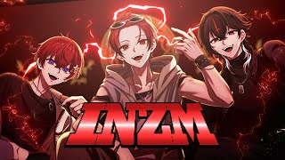 ~歌い出しでびびった、ばくいけの3人の登場シーン全員が主役なんだなってはっきり分かったよ🙂↕️荒々しく歌った後に、爆イケボイスの''イナズマ''聞こえてきてやばいりうらくんの低音でがならせる表現がMVみたいに暗い雨の中を響かせてるような雰囲気感じて鳥肌とまらない - 【ズマ】INZM /Number_i【歌ってみた】【りうら / Coe. / ARKHE】【深紅組】