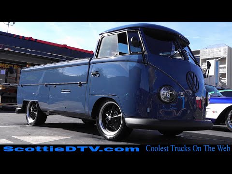 1961 Volkswagen Transporter Pickup Custom Twin Turbo  2018 SEMA Show