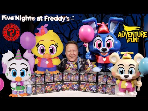 Five Nights at Freddy’s Funko Pop! Mystery Minis (1/72 Rare have White Balloon Freddy) AdventureFun!