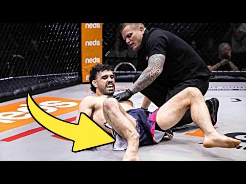 MMA fighter Jake Becker Injury at The Eternal MMA 66
