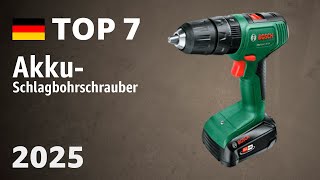TOP—7. Beste Akku-Schlagbohrschrauber. Test & Vergleich 2025