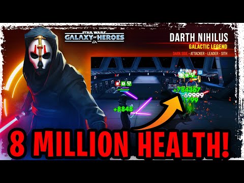 Galactic Legends Darth Nihilus + 8 MILLION HEALTH! Play as Sith Raid Nihilus and Wreck Lord Vader