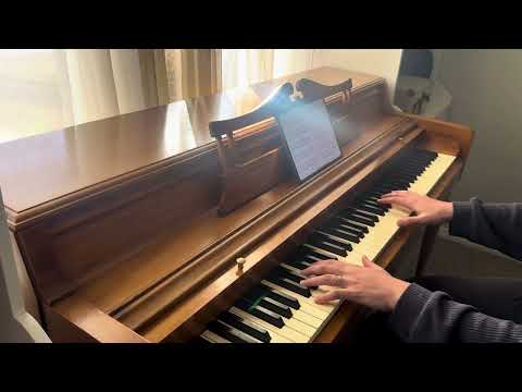 Passacaglia by Handel/Halvorsen - Performed by Joanna Sukach on piano
