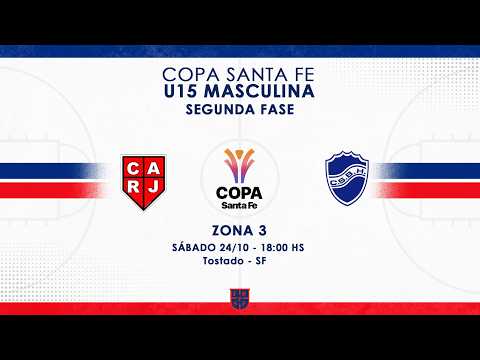 COPA SANTA FE U15 MASCULINO | SEGUNDA FASE ZONA 3 | RIVADAVIA JUNIORS vs BEN HUR RAFAELA