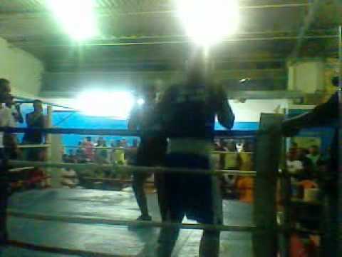 Luta do boxeador Eduardo Rodrigues