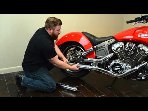 2016 Indian Scout Project: Episode 4 - Kuryakyn Maverick Crusher Exhaust Install
