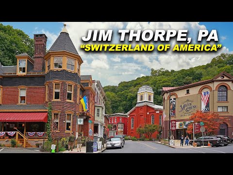 Jim Thorpe, PA | Exploring The Little Switzerland of America Jim Thorpe Walking Tour Summer 2024