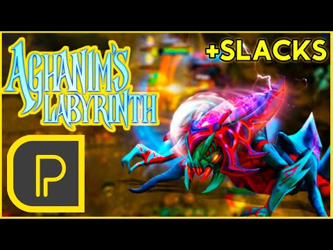 Aghs IV Weaver with Slacks - Purge plays Aghanim's Labyrinth