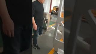 metal detector gate with turnstile