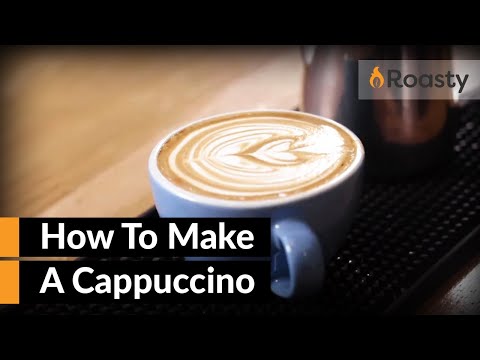 How To Make A Cappuccino At Home With An Espresso Machine  [Easy To Follow Cappuccino Recipe]