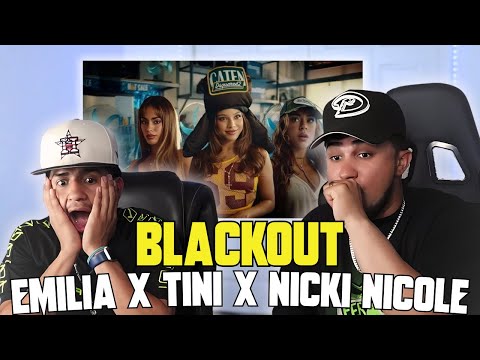 REACTION to "Blackout 🧊" Emilia, Niki Nicole, TINI || PALOO!! IN THE 🇧🇷🔥 STYLE