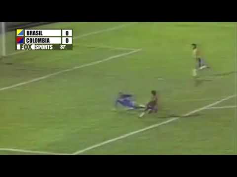 Brasil-Colombia 0-0  Copa América 1989