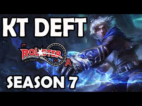 KT Deft picks EZREAL vs VARUS ADC Ranked Challenger Korea