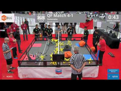 2017 VEXU Innovate QF4-1 - VCAT2 vs XJTU5 - 31 to 17