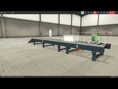 Factory IO - Queue of items (video of working solution)