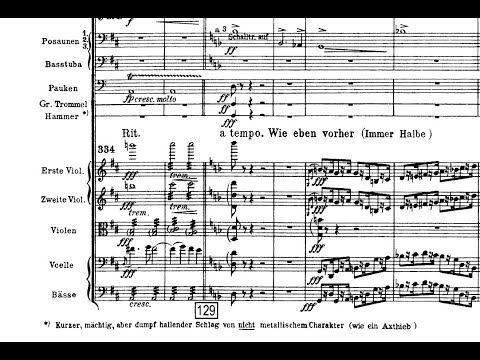Gustav Mahler -- Symphony No. 6 in A Minor "Tragic" -- Score