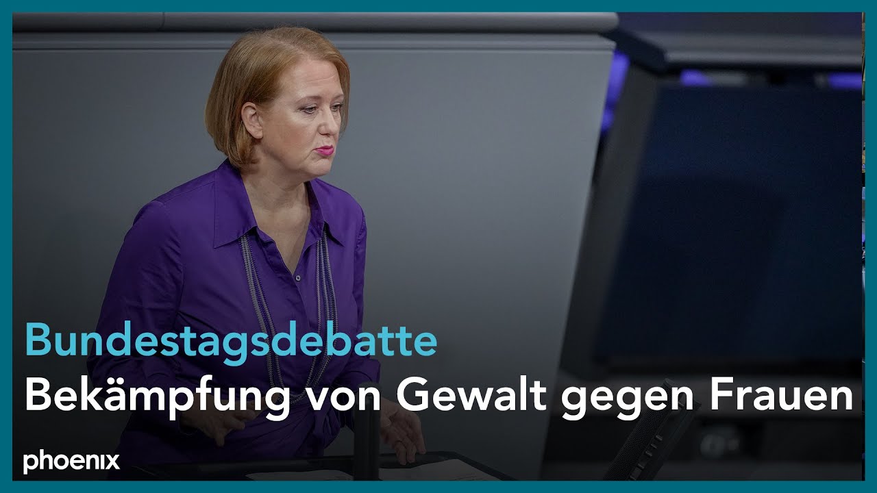 Bundestagsdebatte zu Maßnahmen zur Bekämpfung von Gewalt gegen Frauen am 06.12.24