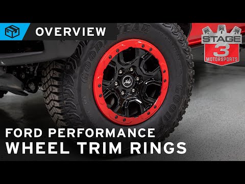 Ford Performance Bronco Wheel Trim Rings Overview & Install