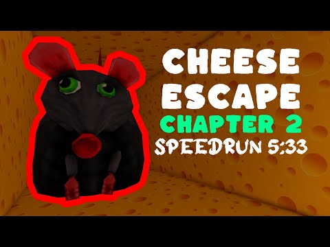 Roblox Cheese Escape Chapter 2 Speedrun 5:33 Solo